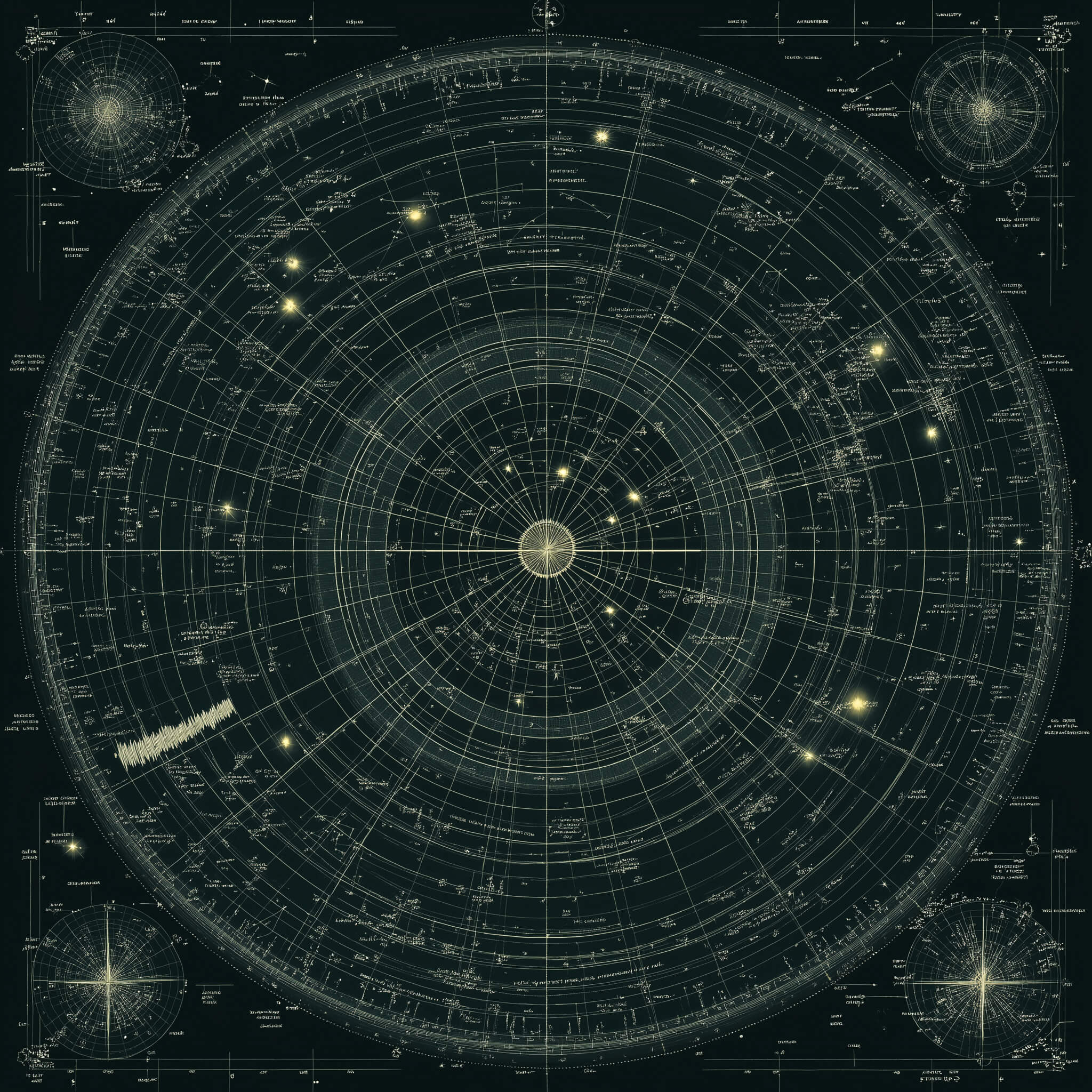 Guru Devi transmitting cosmic energy through sacred geometry